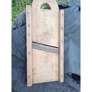Antique Primitive Wooden Cabbage Shredder Mandoline Slicer FarmhouseDecor Rustic